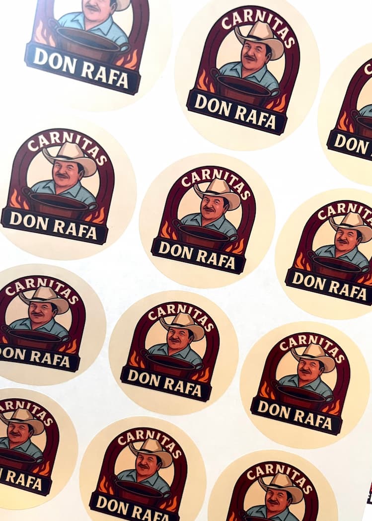 Stickers troquelados